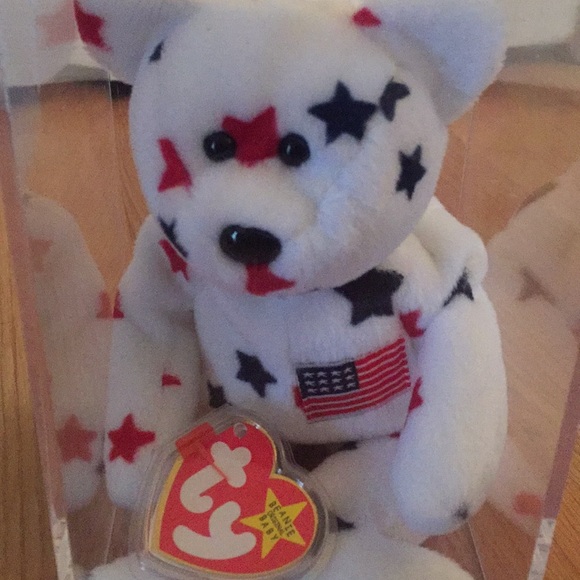 Ty Beanie Other - GLORY Ty Beanie Collectible in protection case